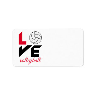 Ik hou van volleybal etiket