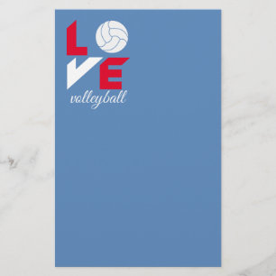 Ik hou van volleybal flyer