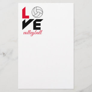 Ik hou van volleybal flyer