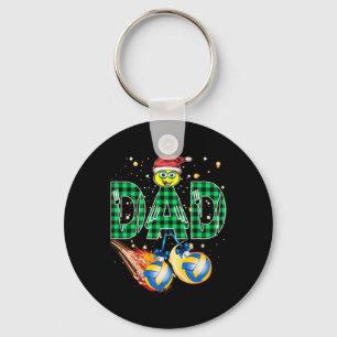 Ik hou van volleybal in hart volleybal Xmas volley Sleutelhanger