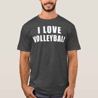 Ik hou van volleybalsport Gift T-shirt