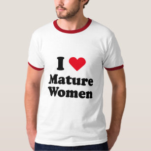 Ik hou van volwassen vrouwen t-shirt