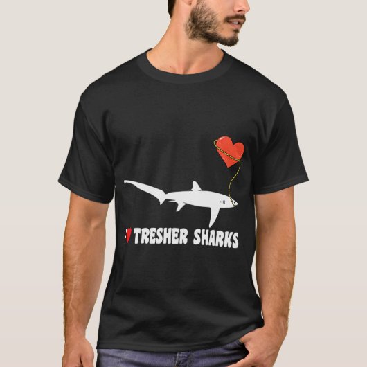 Ik hou van voshaaien t-shirt (Voorkant)