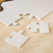 Ik hou van vossen Schattige hart gepersonaliseerd Legpuzzel (Zijkant)