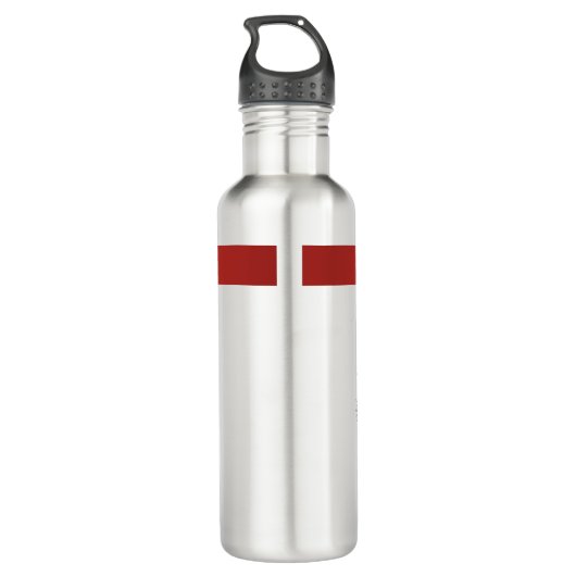 Ik hou van vossen Schattigee hart waterfles (Achterkant)