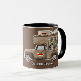 Ik hou van vrachtwagens (COFFEE-vrachtwagens) Mok