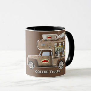Ik hou van vrachtwagens (COFFEE-vrachtwagens) Mok