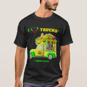 Ik hou van vrachtwagens (Taco Trucks) T-shirt (Voorkant)