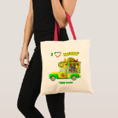 Ik hou van vrachtwagens (Taco Trucks) Tote Bag (Voorkant (product))