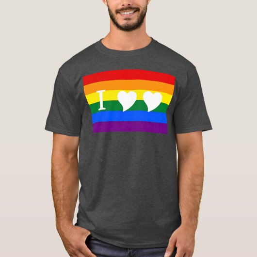 Ik hou van vriend t-shirt (Voorkant)