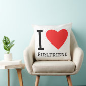 Ik hou van vriendin kussen (Stoel)