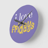Ik hou van vrijdag ronde klok (Hoek)