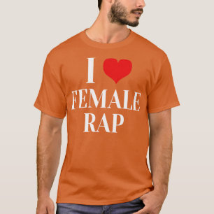 Ik hou van vrouw rap t-shirt