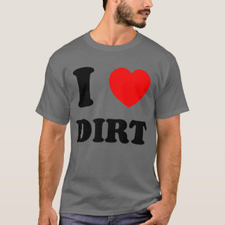 Ik hou van vuil familie t-shirt