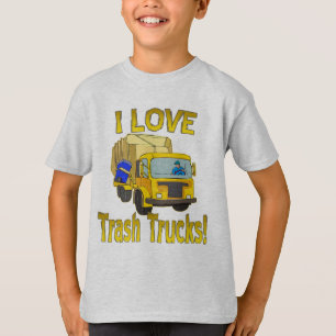 Ik hou van vuilniswagens, vuilniswagen shirt
