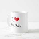 Ik hou van vuurvliegjes koffiemok (Voorkant links)