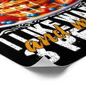 Ik hou van wafels en misschien wel 3 mensen poster (Hoek)