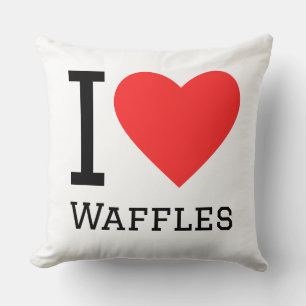 Ik hou van wafels kussen