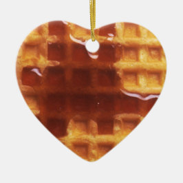 Ik hou van Waffles Ornament