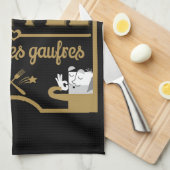 Ik hou van Waffles Theedoek (Quarter Fold)