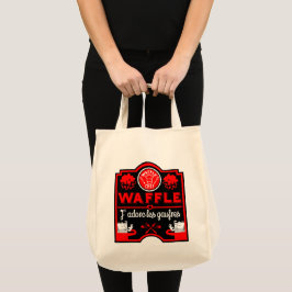 Ik hou van Waffles Tote Bag