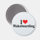 Ik hou van wakeboarding magneet (Voorkant / Achterkant)