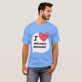 Ik hou van Waldron Arkansas Oversized T-shirt (Voorkant volledig)