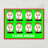 Ik hou van Wales briefkaart (Voorkant)