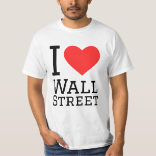 Ik hou van Wall Street T-shirt