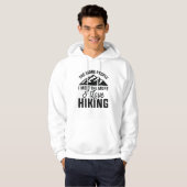 Ik hou van wandelen hoodie (Voorkant volledig)