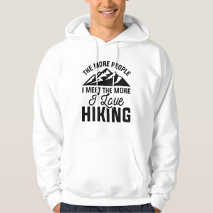 Ik hou van wandelen hoodie