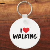 Ik Hou Van Wandelen Sleutelhanger (Voorkant)