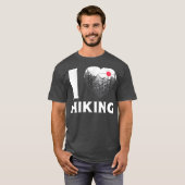 Ik hou van wandelen t-shirt (Voorkant volledig)