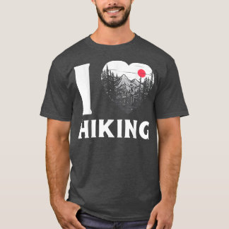 Ik hou van wandelen t-shirt