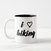 Ik hou van wandelende Mok (Links)