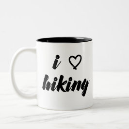 Ik hou van wandelende Mok