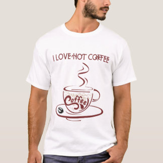 IK HOU VAN WARME KOFFIE T-SHIRT