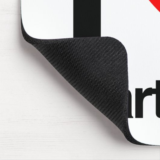 ik hou van warthogs muismat (Hoek)