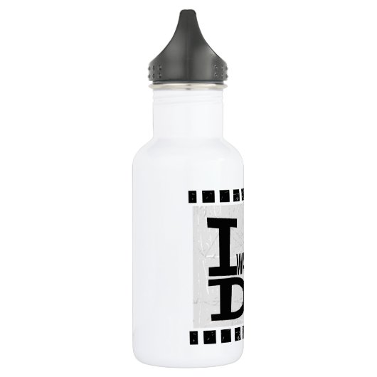 Ik hou van Washington D.C. - Waterfles (Links)