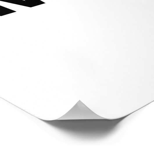 ik hou van wasmachines poster (Hoek)