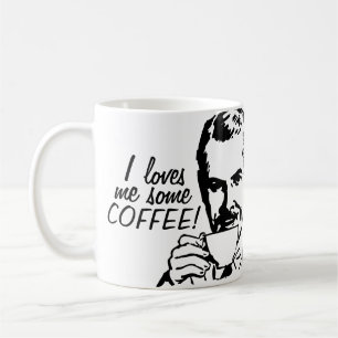 Ik hou van wat koffie koffiemok