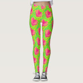 Ik hou van watermeloen Leggings (Voorkant)