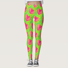 Ik hou van watermeloen Leggings