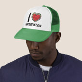 Ik hou van watermeloen trucker pet (In situ)