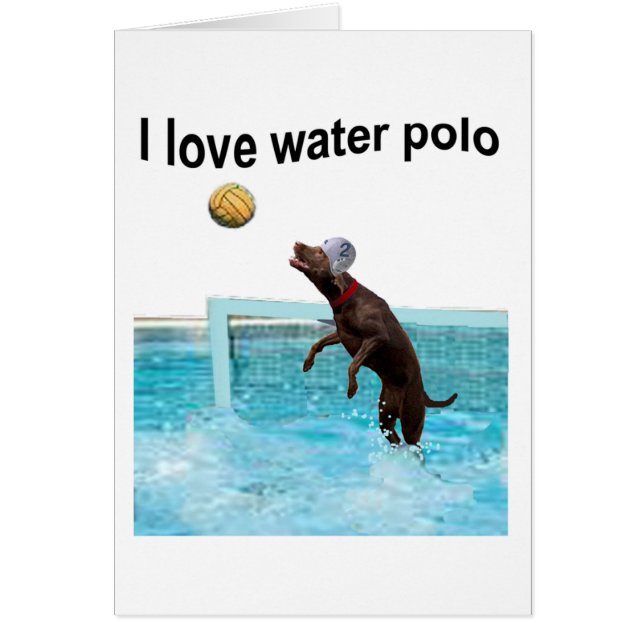 Ik hou van waterpolo (Voorkant)
