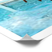 Ik hou van waterpolo poster (Hoek)