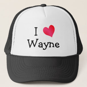 Ik hou van Wayne Trucker Pet