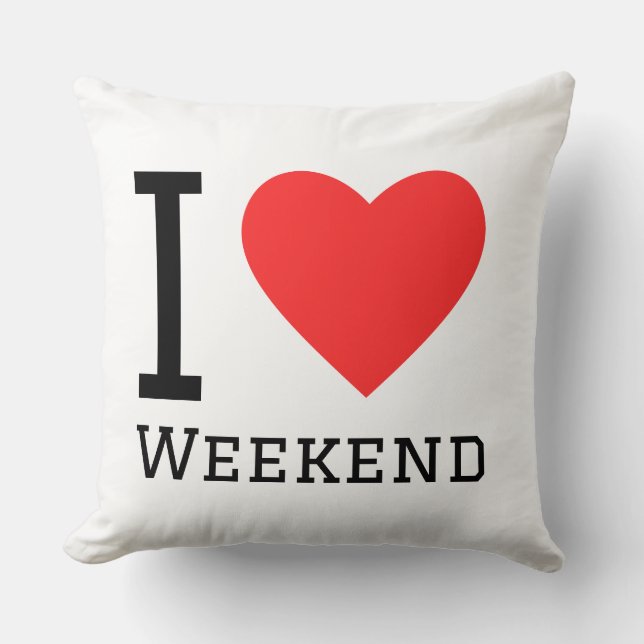 Ik hou van weekend kussen (Voorkant)
