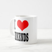 IK HOU VAN WEEKENDS KOFFIEMOK (Voorkant links)