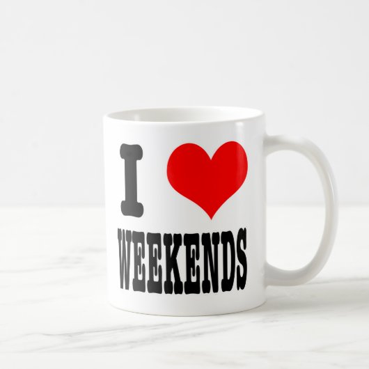 IK HOU VAN WEEKENDS KOFFIEMOK (Rechts)